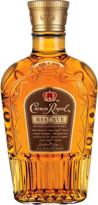 Crown Royal Reserve Whisky Bottle - Blended Canadian Whisky - Crown Royal