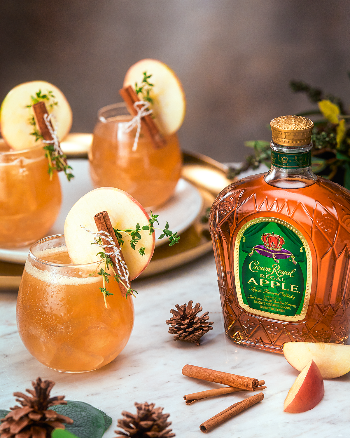 Crown Royal The Maple Apple Whisky Cocktail