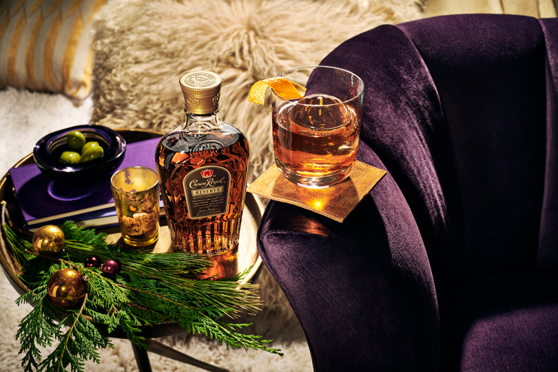 Crown Royal Winter Whisky Cocktail: Reserve Old Fashioned