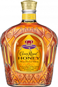 Crown Royal Honey Flavored Whisky Bottle - Blended Canadian Whisky - Crown Royal