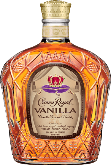 Crown Royal Vanilla Flavored Whisky Bottle - Blended Canadian Whisky - Crown Royal