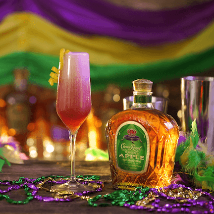 Carnival Queen | Apple Whisky Cocktails | Crown Royal