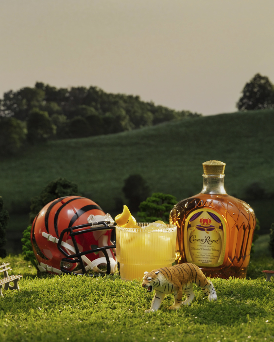 Crown Royal AJ Green's Signature Cocktail Cincy Crush Whisky Cocktail