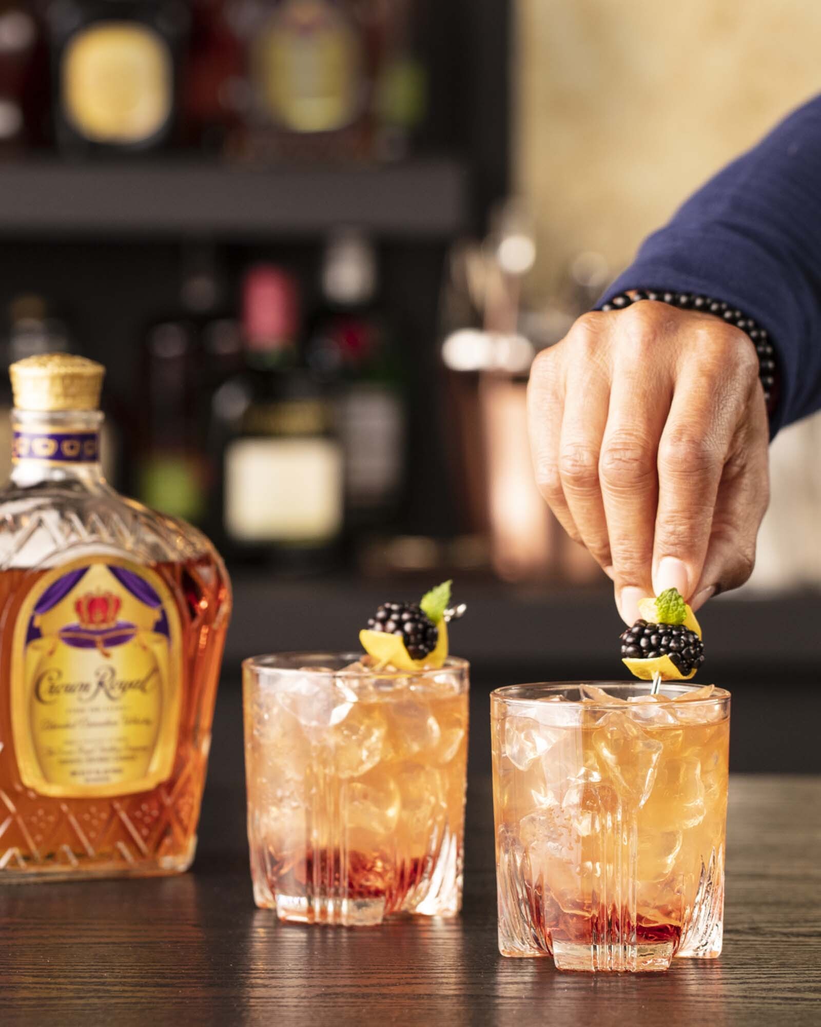 Crown Royal Blackberry Whisky Sour Whisky Cocktail
