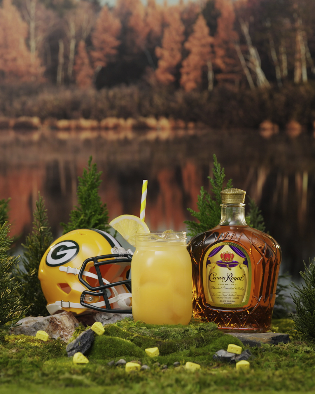Crown Royal Packers Royal Punch Whisky Cocktail